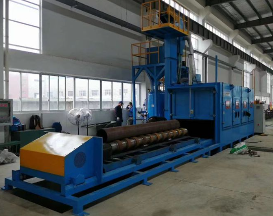 安徽喷砂机在管道除锈中的现场施工应用