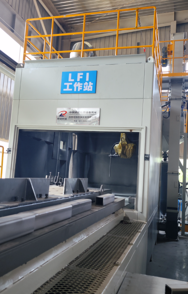 安徽大口径喷砂机 适合大型工件处理